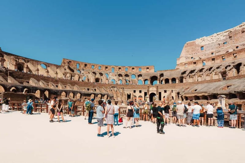 Colosseum & Roman Forum Entry with Audio Guide - Entering the Colosseum without the ticket line
