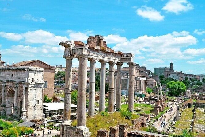Colosseum, Roman Forum & Palatine Hill Access with Audio Guide - Palatine Hill: Ancient “First Nucleus” Views and Museum-Like Ruins
