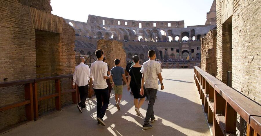 Colosseum: Semi Private Tour with VIP Arena Access - Entering the Colosseum: the moment you understand the scale