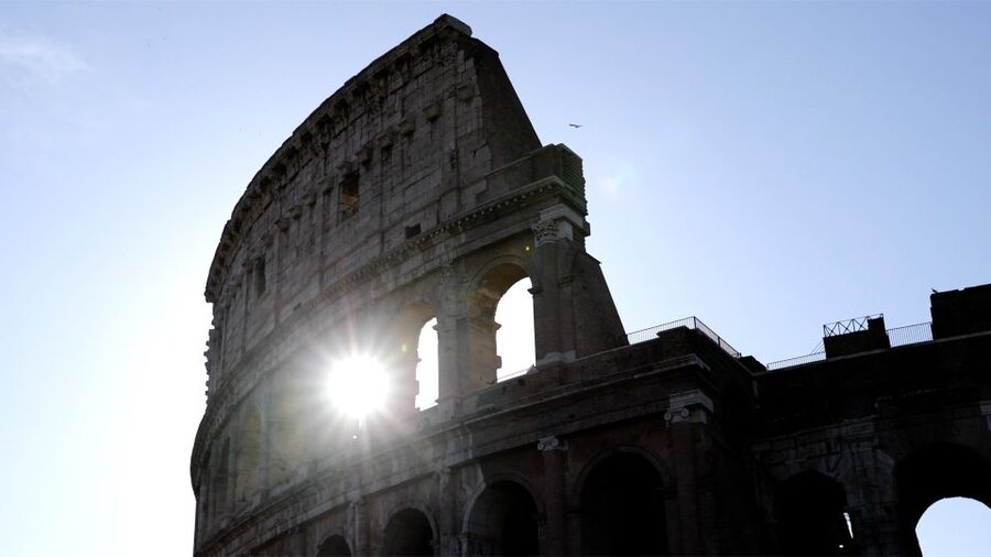 Colosseum: Semi Private Tour with VIP Arena Access - Looking down at the underground level: the best compromise