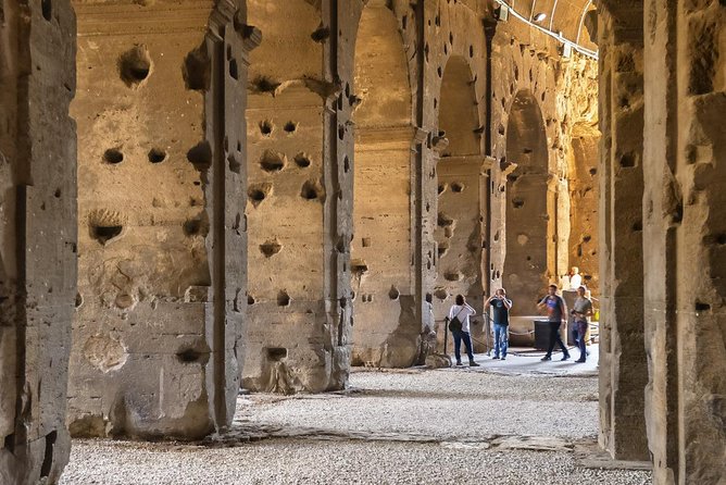 Colosseum Special Access on Arena Floor, Roman Forum and Palaces - Palatine Hill: Caesars Palace area and 3,000 years of rebuilding