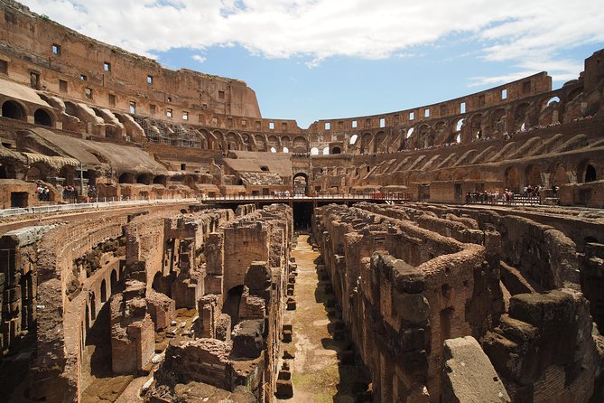 Colosseum Underground & Ancient Rome Guided Tour - Colosseum arena floor + underground dungeons: the “how it worked” moment