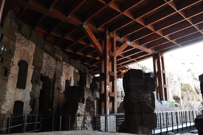 Colosseum Underground and Roman Forum: Small Group Exclusive Tour - Entering the Colosseum Underground and Arena Floor