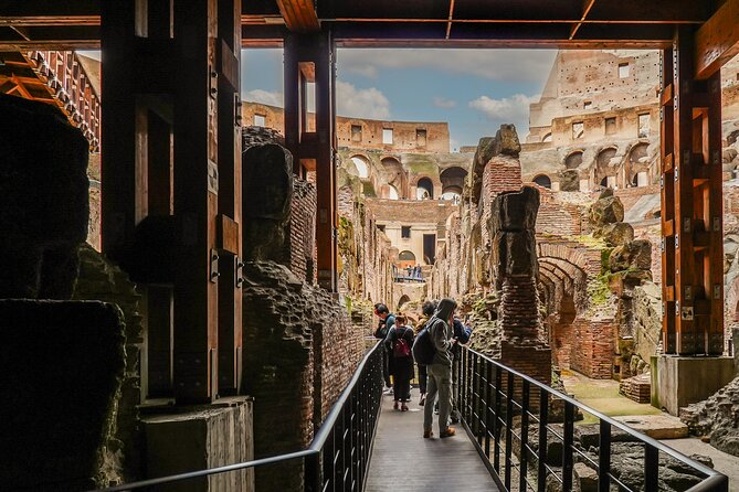 Colosseum Underground & Arena Floor with Roman Forum Tour - Stop 1: Colosseum through the Gladiator Gate, plus underground access