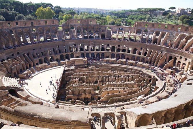 Colosseum Underground Small Group Guided Tour - Arena-floor access: standing where the action was staged