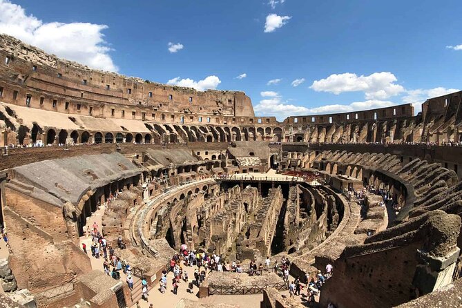 Colosseum Underground Tours (Full Experience) - Entering the Colosseum Arena Floor Like a Gladiator