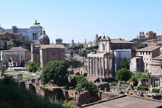 Colosseum with Digital Audioguide and Arena Option - Palatine Hill: imperial palaces plus big views