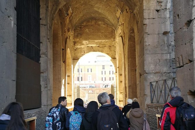 Colosseum with Gladiator Arena, Forum and Palatine in Spanish - Stop 1: Colosseum Interior and Arena Through the Gladiator Gate