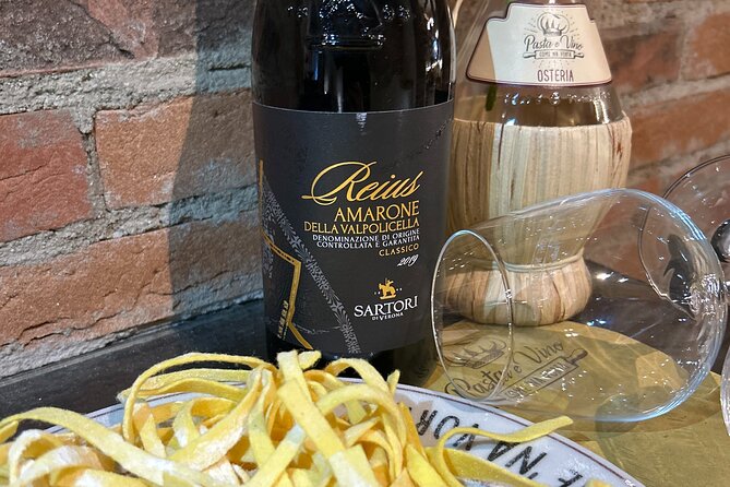Come Na Vorta Cooking Class and Prestigious Wine Tasting - Wine Pairing With Two Full Glasses of Italy’s Heavy Hitters