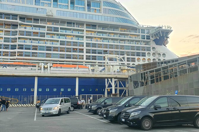 DA Rome to your cruise ship in Civitavecchia Port - Timing for a 1h30 Approx Transfer: Plan for Real Life