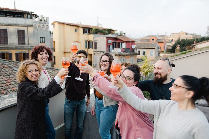 Devour Rome Trastevere/Jewish Ghetto Food Tour Rooftop Aperitivo - Johnny’s Offlicense: craft beer tasting plus salumi and cheese