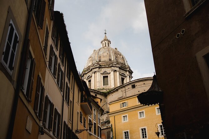 Devour Rome Trastevere/Jewish Ghetto Food Tour Rooftop Aperitivo - Crossing the Tiber to Trastevere: trapizzino as a Roman fusion moment