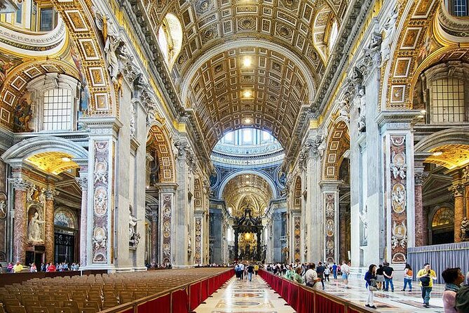 EARLY ACCESS Vatican Museums, St. Peter's with Dome by elevator - Dome access by elevator: views from above without the full grind