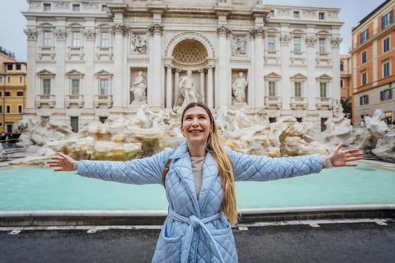 Early morning photoshoot at The Trevi Fountain - Key things to know before you book