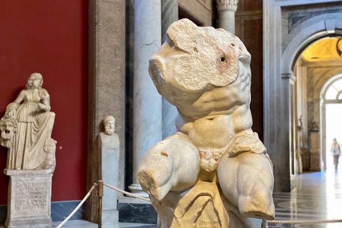 English Vatican Museums with Sistine Chapel Tour - Meeting at Caffè Vaticano and the security-to-courtyard flow