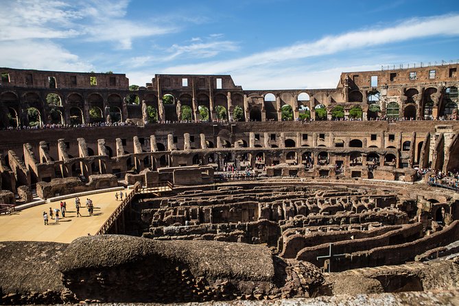 Exclusive Colosseum Gladiator's Arena with Roman Forum - The Roman Forum and Palatine Hill half: priority access, guided route