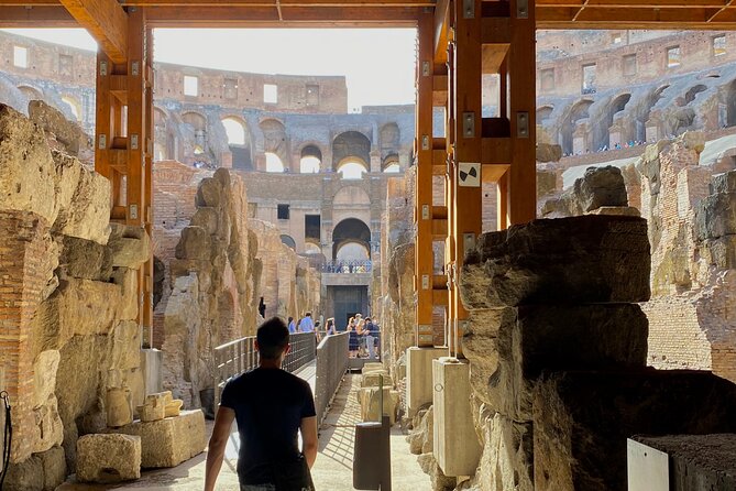 Expert Guided Tour of Colosseum Arena OR Underground, and Forum - Entering the Colosseum: restricted areas and real context