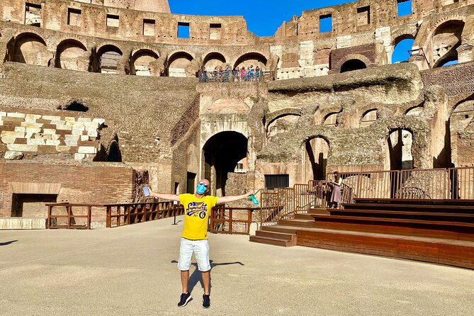 Expert Guided Tour of Colosseum Arena OR Underground, and Forum - The Arch of Constantine: a quick stop with a purpose