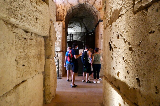 Expert Guided Tour of Colosseum Arena OR Underground, and Forum - Pacing, headsets, and why small groups help