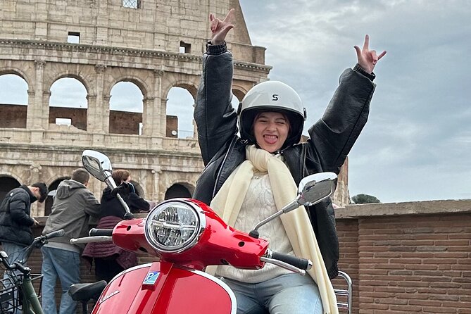 Explore Rome By Vespa - Foro Romano: Panoramic Views Without Entry Pressure