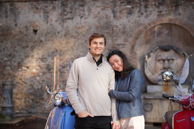 Explore Rome by Vespa With Pick up and Drop Off - Stop 1: Colosseum Photo Moment + First Big Impression