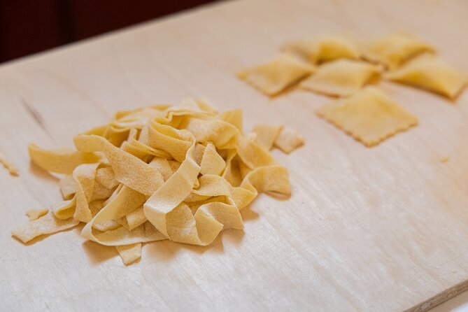 Fettuccine, Ravioli and Tiramisu Pasta Making in Rome - Wine, Limoncello, and the Included Meal Moment