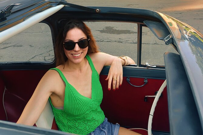 Fiat 500 in Rome - experience with a Roman - Giardino degli Aranci on the Aventine Hill