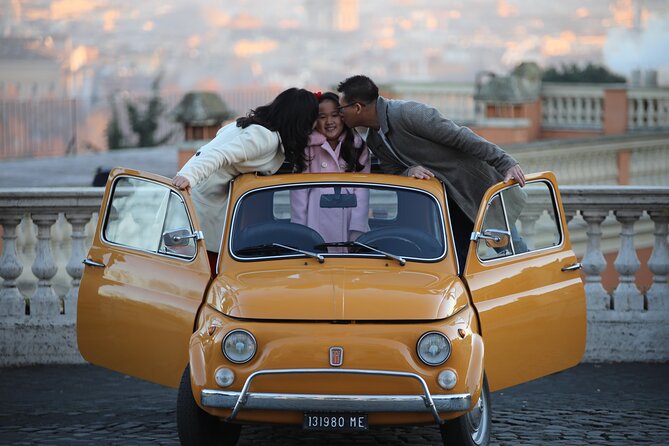 Fiat 500 Roma Professional Photography Service - Price and value: $132.16 per person for guided photos and transportation