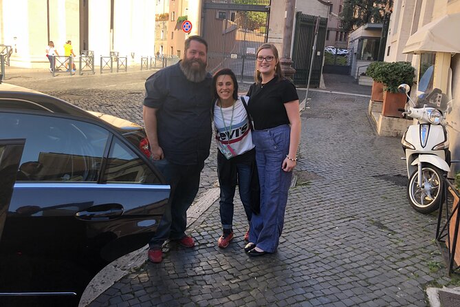 Fiumicino Airport private transfers with luxury Mercedes van - How Pickup Works at FCO and CIA (And Why It Feels Easy)