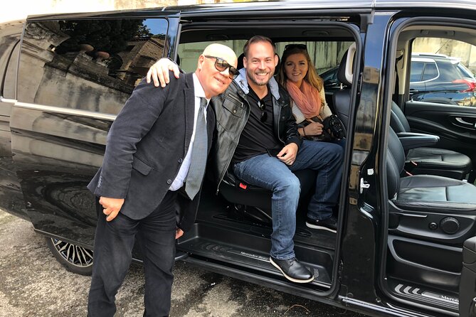 Fiumicino Airport private transfers with luxury Mercedes van - The Mercedes Ride: Comfort, A/C, and a Driver Who Can Read the Room