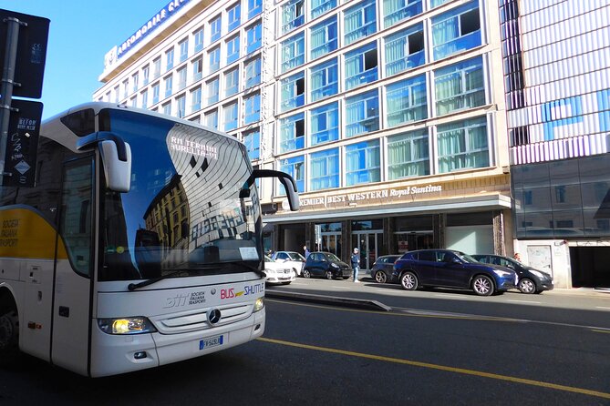 Fiumicino Airport Shared Shuttle Bus to Rome Termini & Vatican - Boarding in Rome: reading the stop signs like a pro