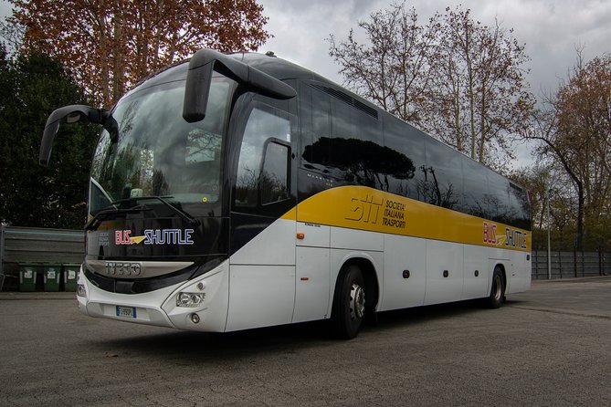 Fiumicino Airport Shared Shuttle Bus to Rome Termini & Vatican - On-board comfort: A/C, luggage space, and simple handling