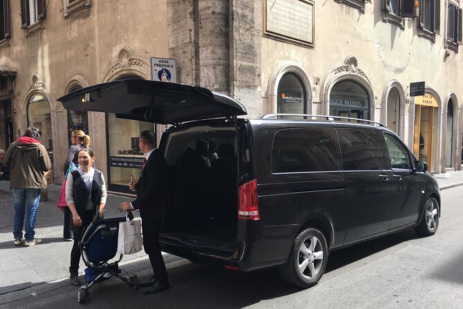 Fiumicino Airport to Rome Hotel - Private Transfer Car Service - Vehicles and luggage: air-conditioning helps, but rules matter