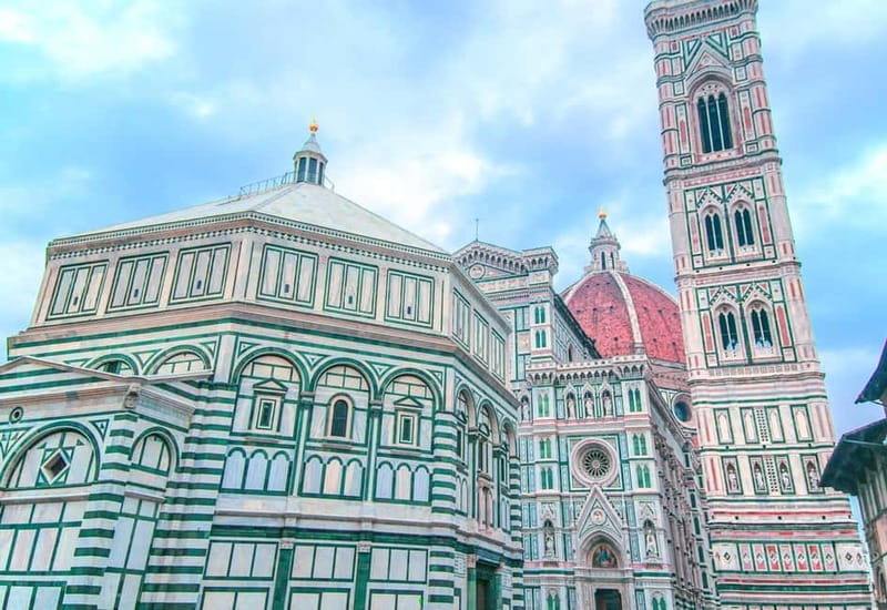 Florence in 1 Day: Renaissance Tour from Rome - Duomo Complex: the cathedral dome and your first real Florence moment
