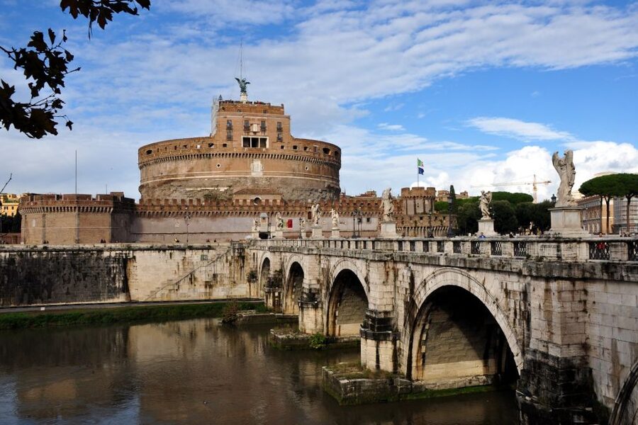 From Civitavecchia: Full-Day Panoramic Bus Tour of Rome - St. Peter’s Basilica area from Via della Conciliazione and St. Peter’s Square