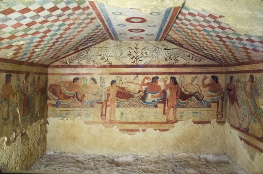 From Civitavecchia: Tarquinia & Unesco Site Visit with Lunch - UNESCO Etruscan necropolis: painted tombs and the reality of stairs