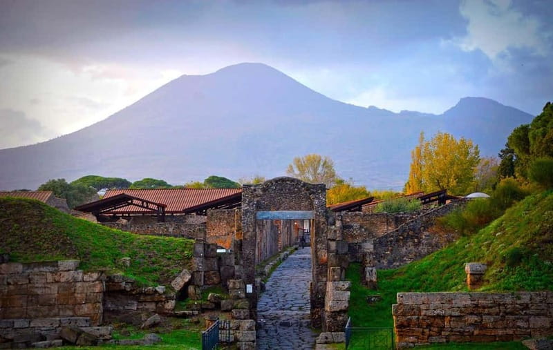 From Rome: Pompeii and Vesuvio Guided Day Trip with Lunch - Pompeii ruins with a real local guide (and earphones)