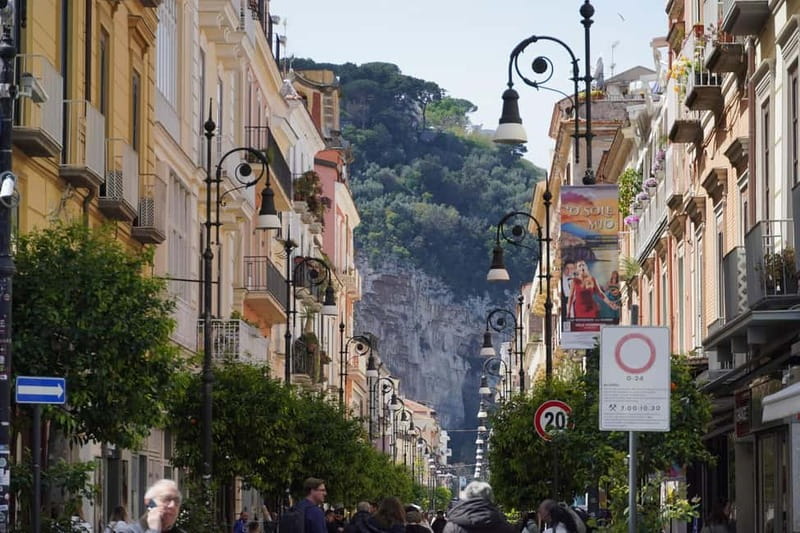 From Rome: Sorrento & Pompeii Day Trip with Guide or Ticket - Sorrento stop: 2 hours of real breathing room