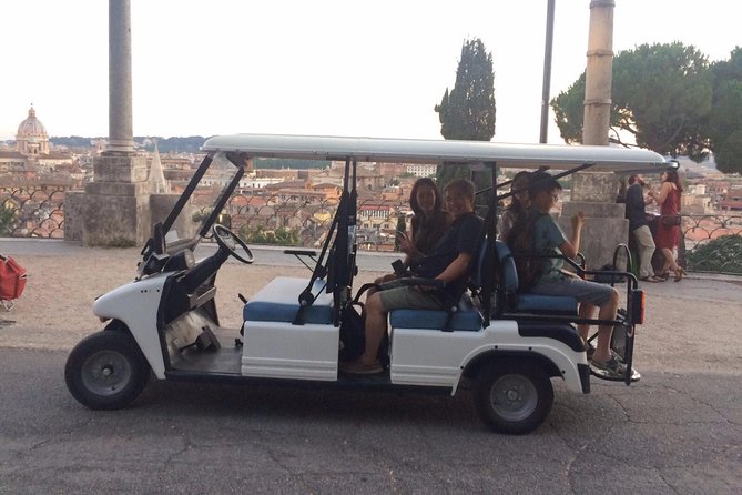 Full day private guided tour of Rome by golf-cart & Colosseum and Roman Forum - Palatine Hill and Caesar’s palace area: the power close-up