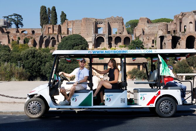 Fun Golf Cart Tour with Music and Gelato in Rome - A golf cart route that links Rome’s biggest highlights fast