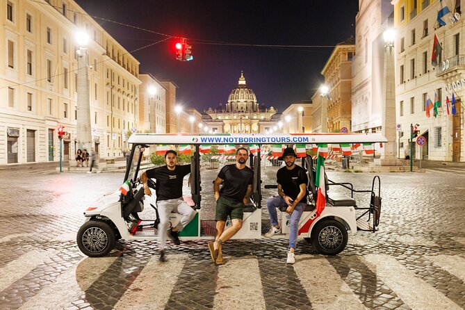Fun Golf Cart Tour with Music and Gelato in Rome - Vatican power stops: St. Peter’s Basilica and Castel Sant’Angelo