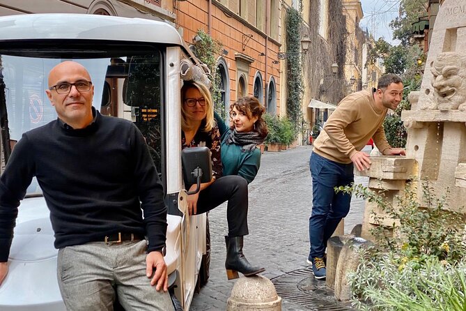 German Golfcart Tour - Piazza Navona and the Fountain of the Four Rivers