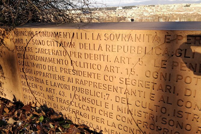 Gianicolo to Trastevere: Italy's Independence trail with GELATO - Trastevere ending near Porta Settimiana with included gelato