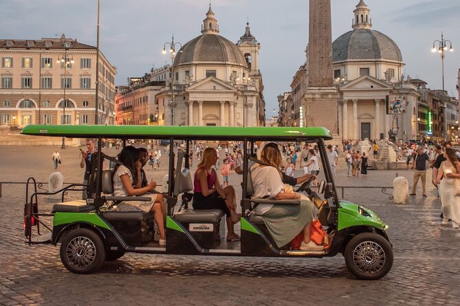 Glide Through Rome on a Golf Cart Adventure - Passing By Marcello’s Theatre and the Hercules Temple Vibe