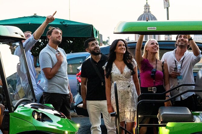 Glide Through Rome on a Golf Cart Adventure - Colosseum Start: Short Intro and a Real Photo Moment