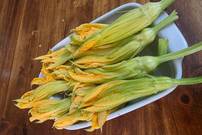Gluten-Free Roman Feast Cooking Class with Chef Christian - Starter course: battered sage leaves that smell like Rome