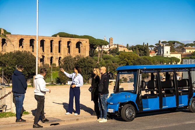 Golf Car Tour Rome - Piazza Venezia and ancient city views: where streets start making sense
