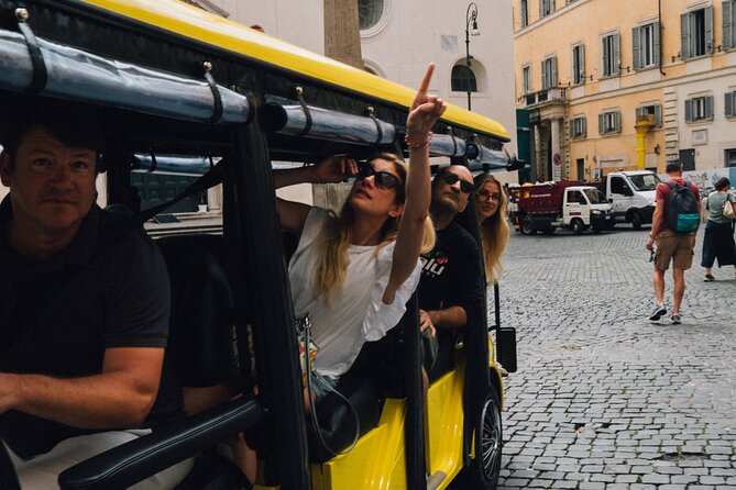 Golf Cart Small-Group Guided Tour: Rome City Highlights - Key points worth your attention
