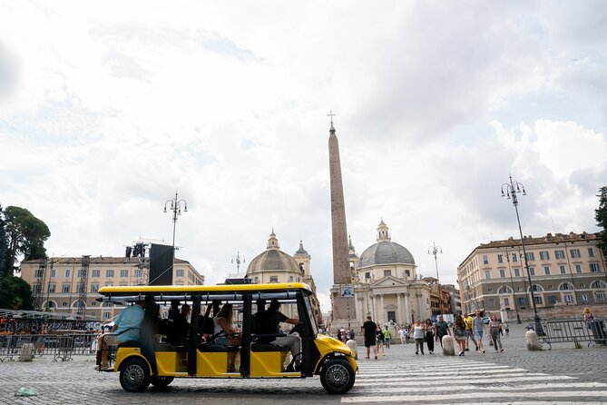 Golf Cart Small-Group Guided Tour: Rome City Highlights - Piazza del Popolo and Via Flaminia vibes