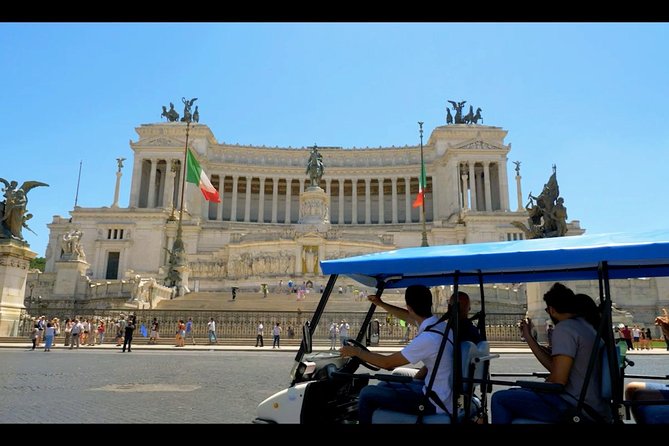 Golf cart tour: explore Rome's iconic landmarkes with ease - Why a golf cart works for Rome’s top sights